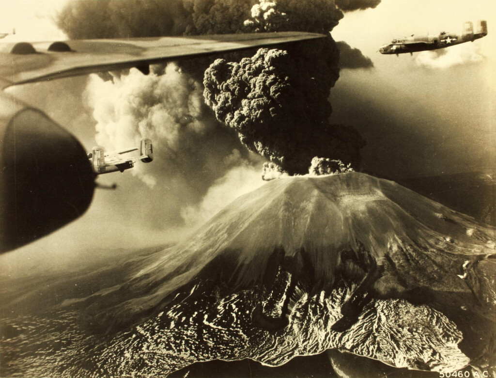 Erupcja w 1944 roku.