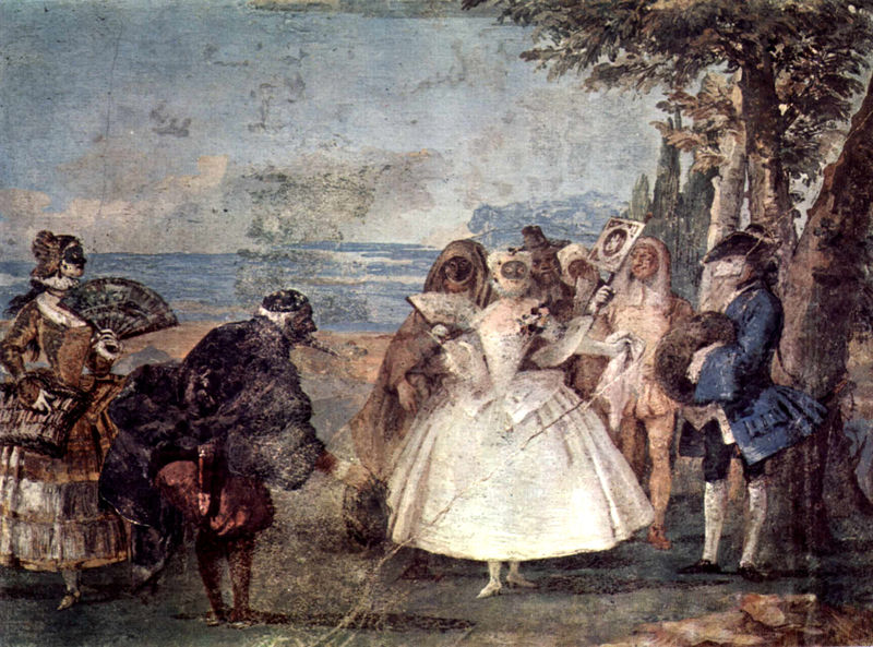 Giovanni Domenico Tiepolo, Karnawał