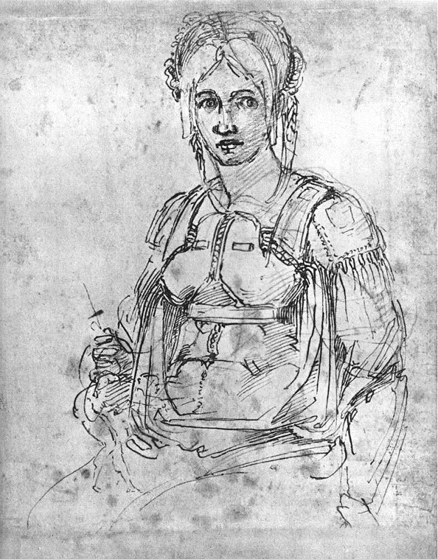 Autoportret Propercji, druga połowa XVI w.