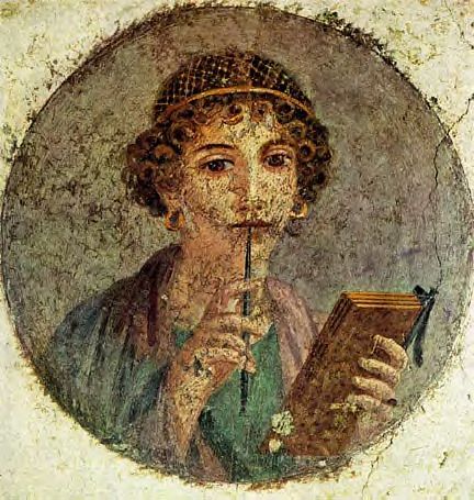 Słynne malowidło z okolic Wezuwiusza nie ma nic wspólnego z Safoną