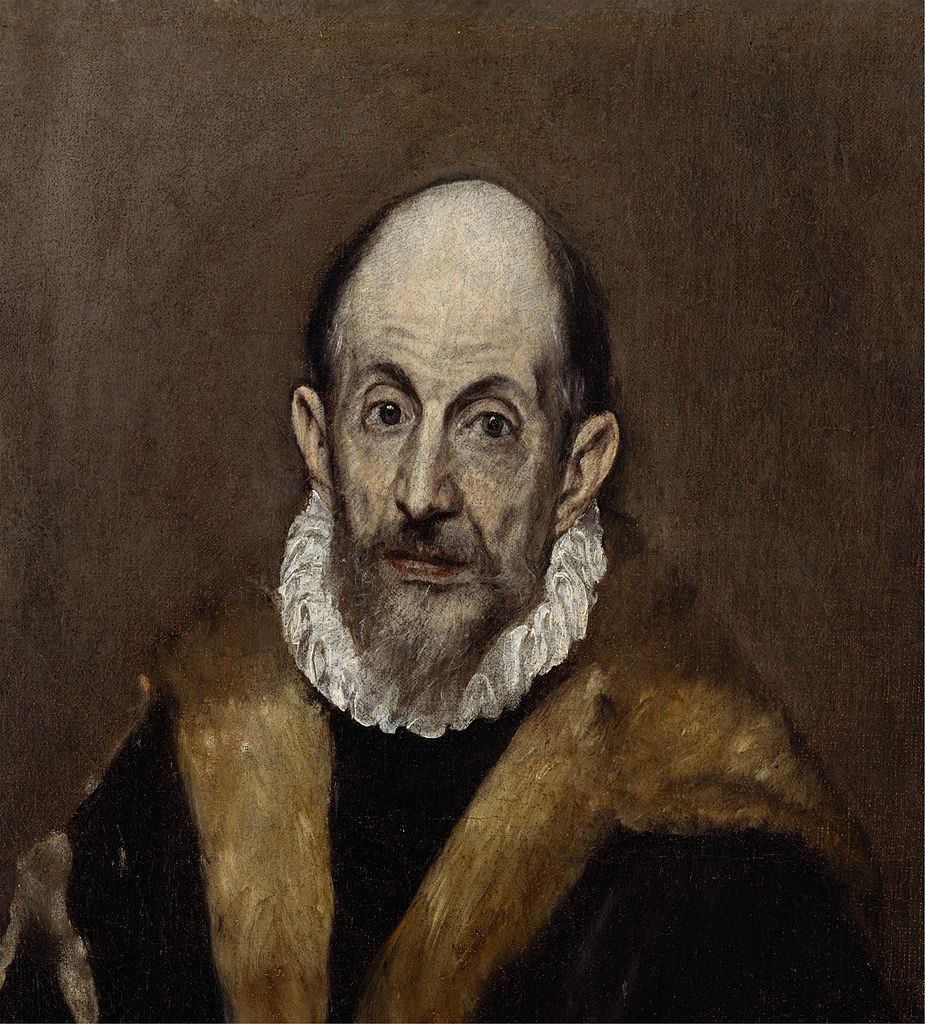 Domniemany autoportret El Greca, Metropolitan Museum of Art