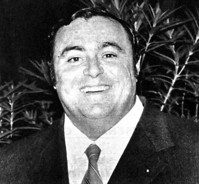 Luciano Pavarotti w 1972 roku.