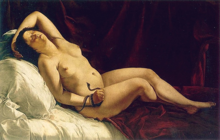 Artemisia Gentileschi, Kleopatra (1613 lub 1621-1622)