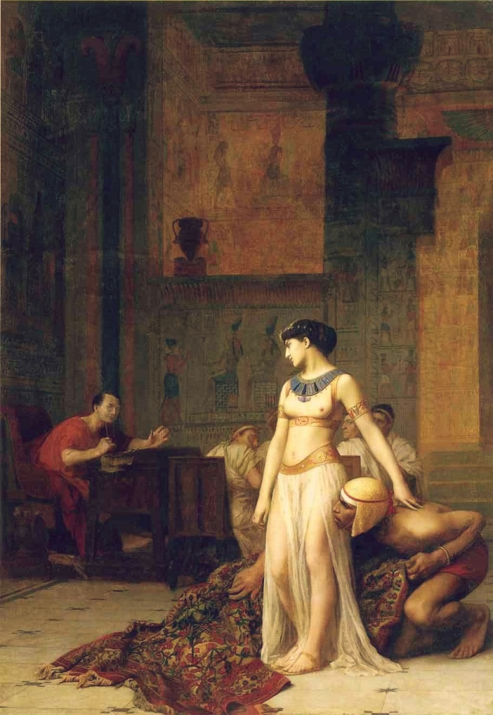 Jean-Léon Gérôme, Kleopatra i Cezar (1866)