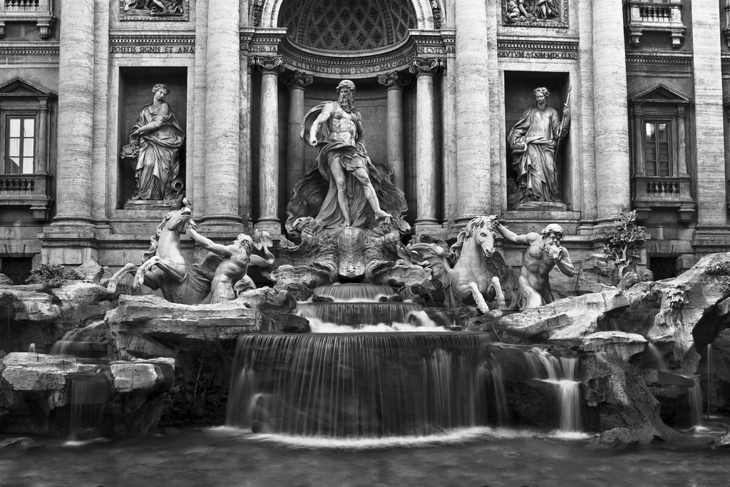 Fontana di Trevi. Fot.: Milky Fountain | by Giovanni_Ve Milky Fountain