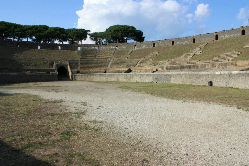 Amfiteatr w Pompejach, fot. Małgorzata Członkowska-Naumiuk