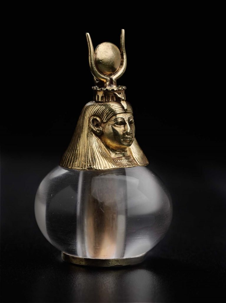 Naszyjnik z boginią Hathor, Museum of Fine Arts of Boston