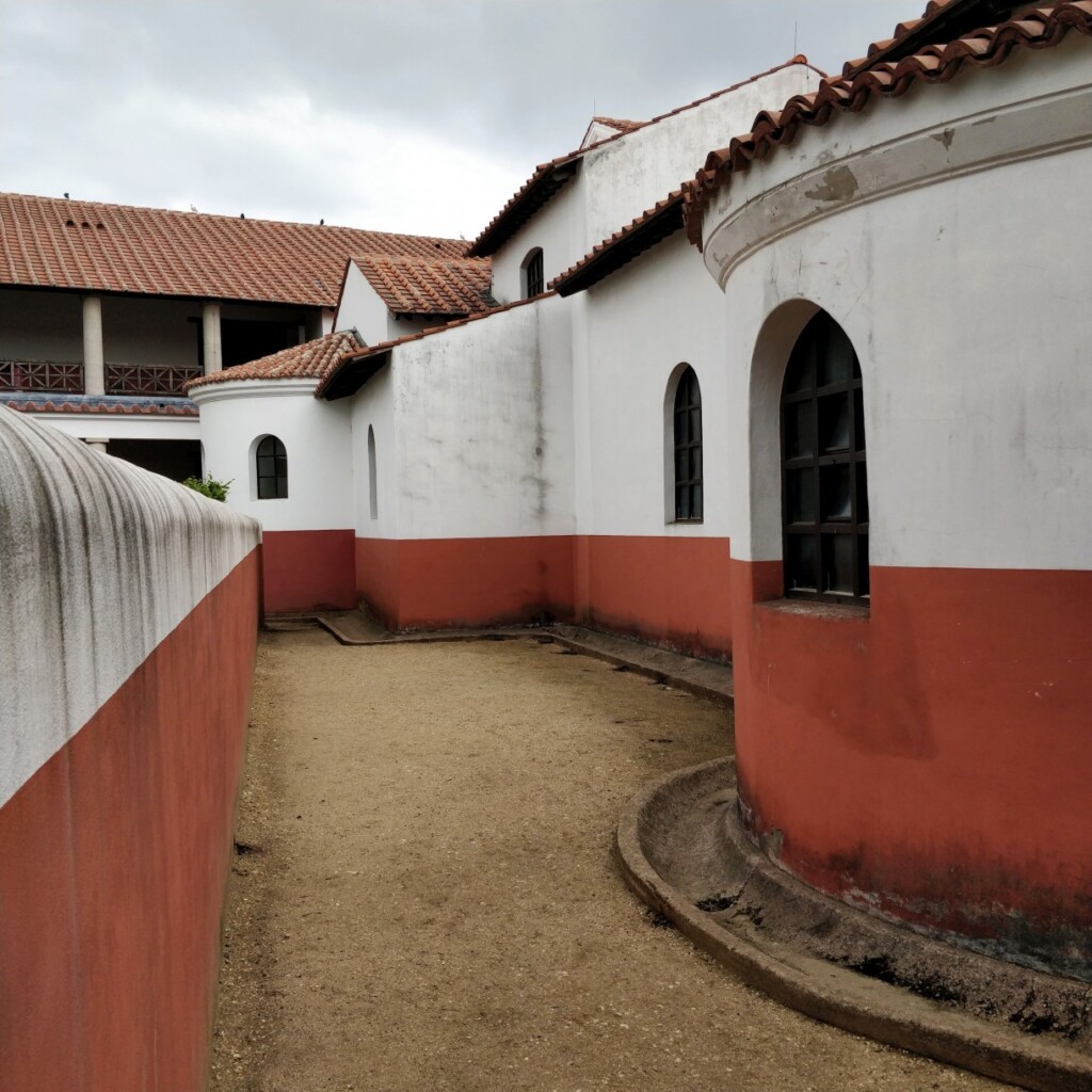 Widok z zabudowań gospodarczych