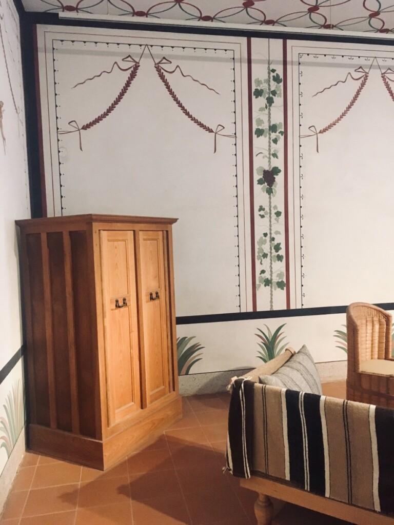 Pokój dzienny w antycznym domu
