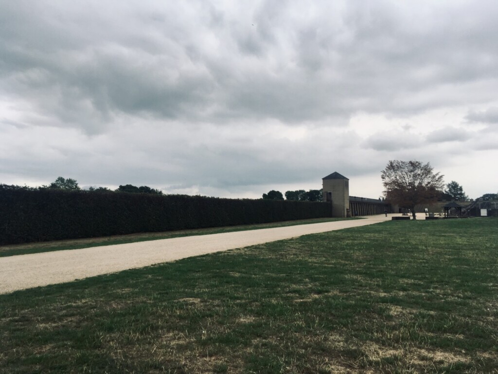 Park archeologiczny w Xanten jest ogromny. Zrekonstruowano mury obronne, baszty itp.