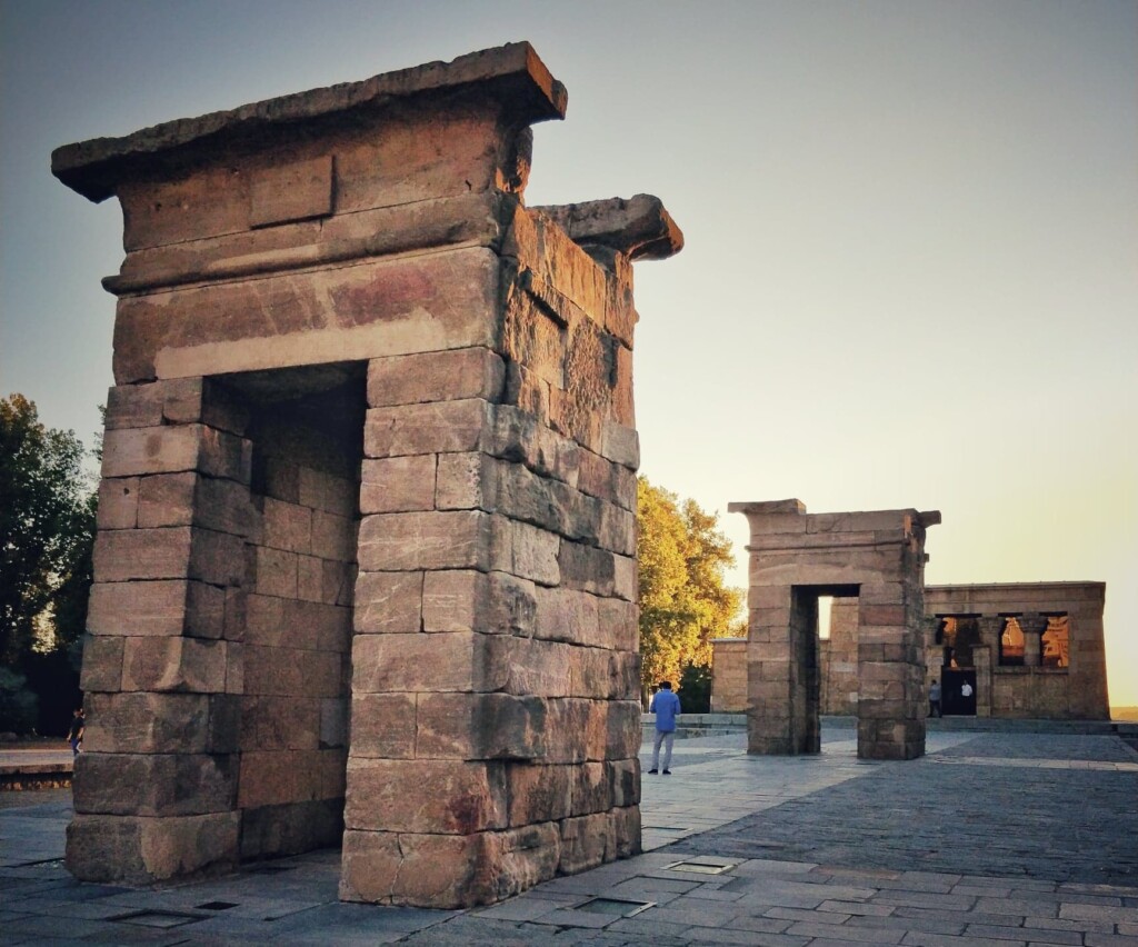 Świątynia Debod w Madrycie, fot. Uri Wollner