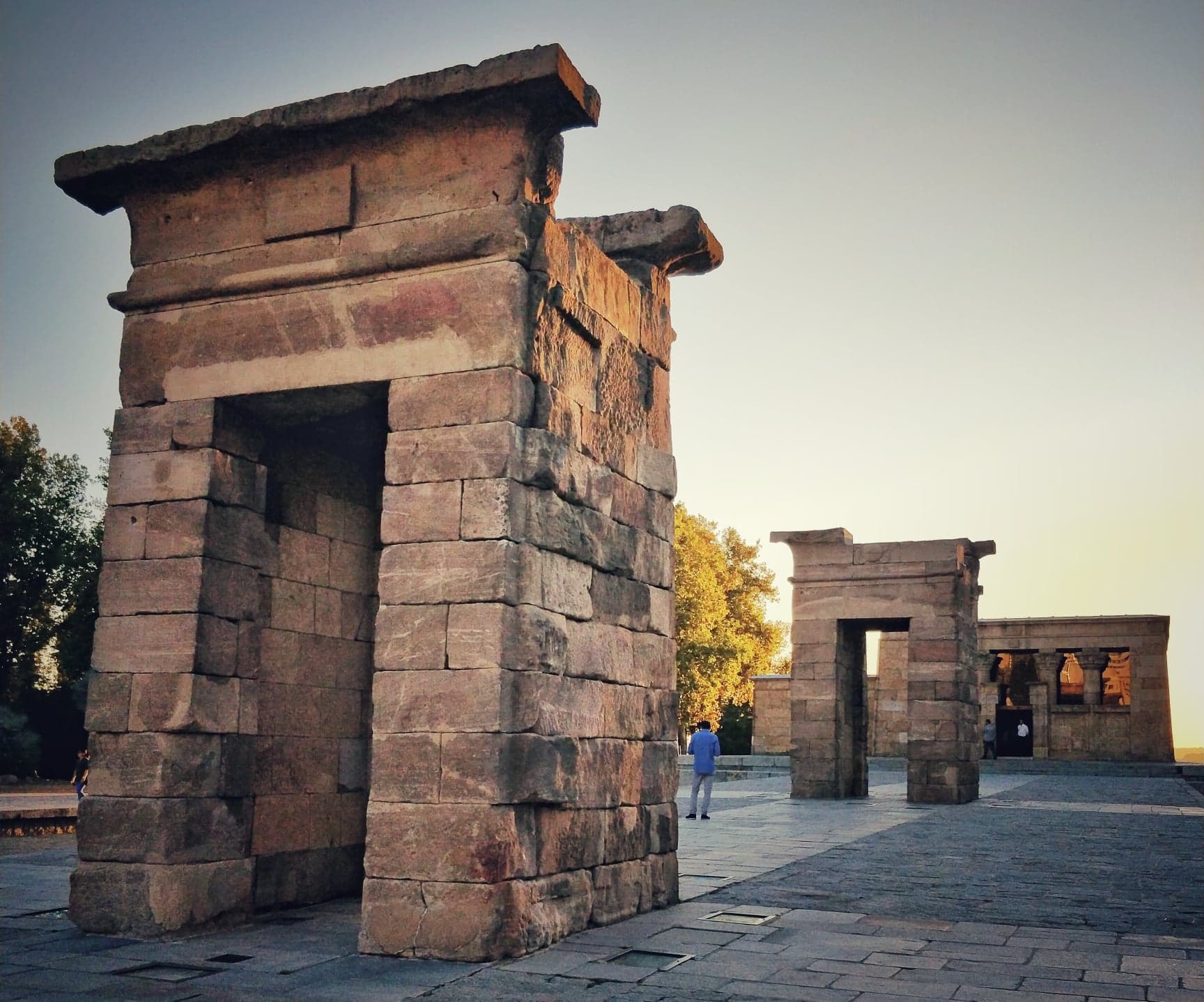 Świątynia Debod w Madrycie, fot. Uri Wollner