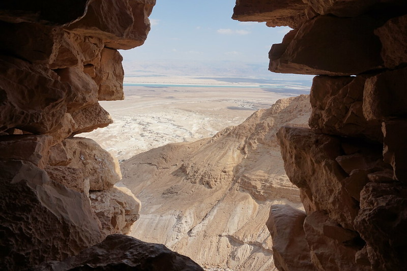 Widoki z Masady – o świcie jeszcze piękniejsze! Fot. Addy Cameron-Huff / Flickr, CC BY 2.0