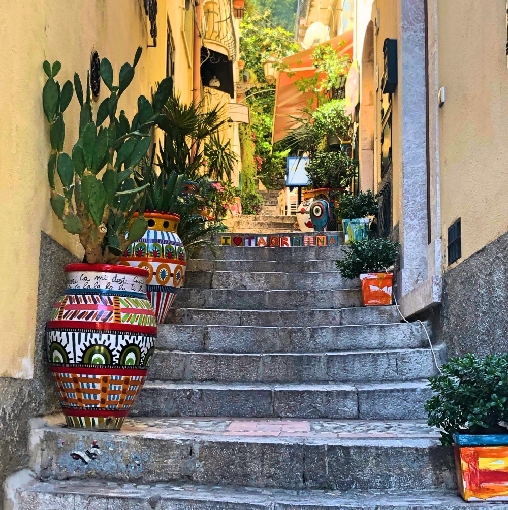Uliczka w Taorminie, fot. Julia Wollner