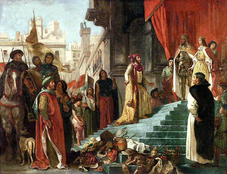 Krzysztof Kolumb przed obliczem Władców Katolickich