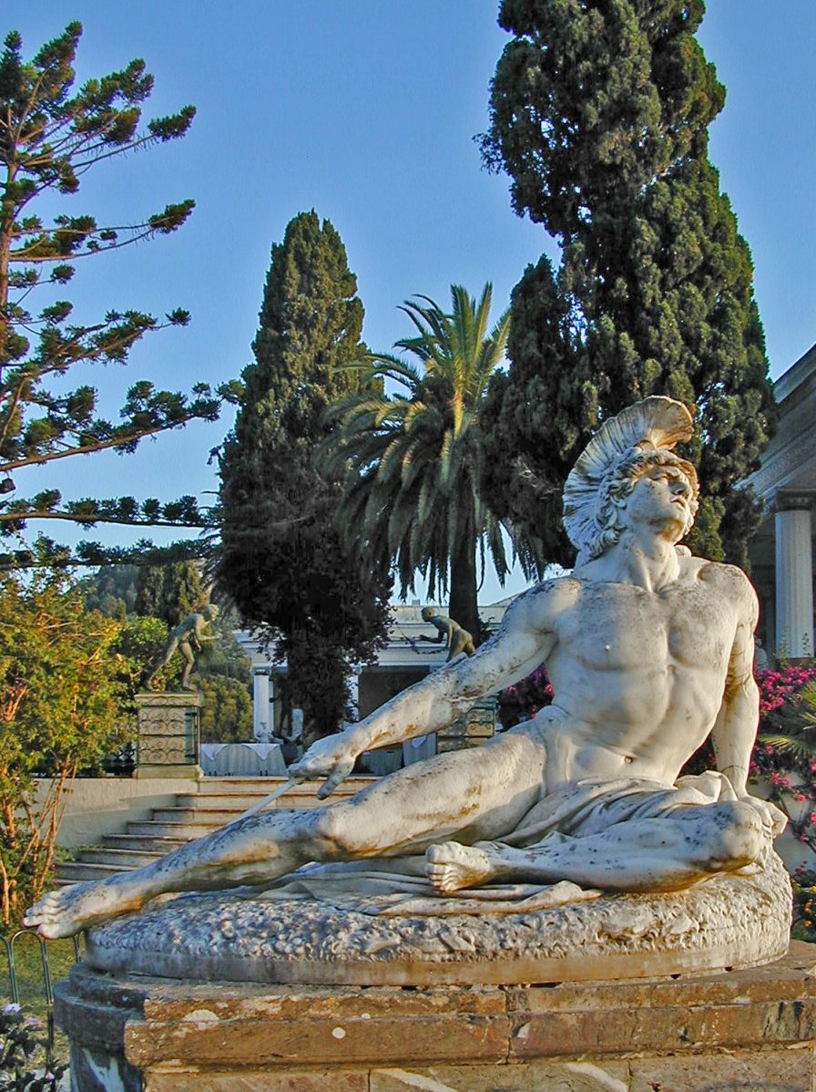 Umierający Achilles z Korfu, fot. Jean-Pierre Dalbéra / Flickr, CC BY 2.0