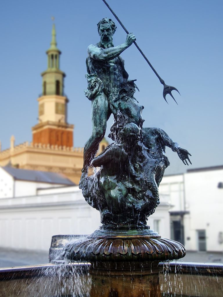 Fontanna Neptuna w Poznaniu, fot. SuperGlob / Wikimedia, CC BY 3.0
