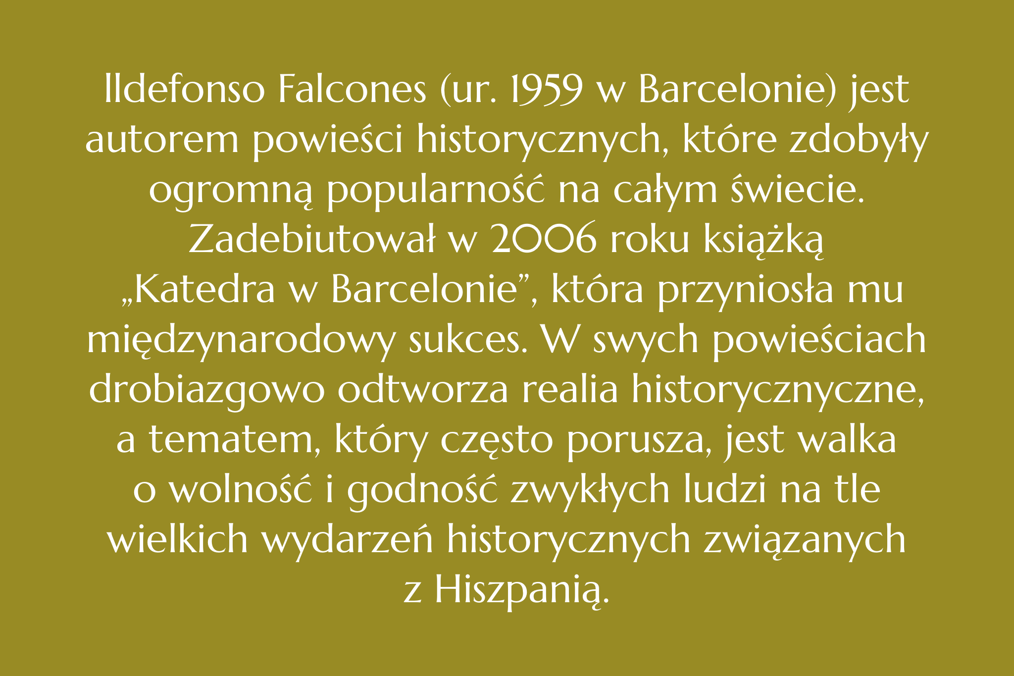 Niewolnica wolności Falconesa. Powieść o grzechach Hiszpanii