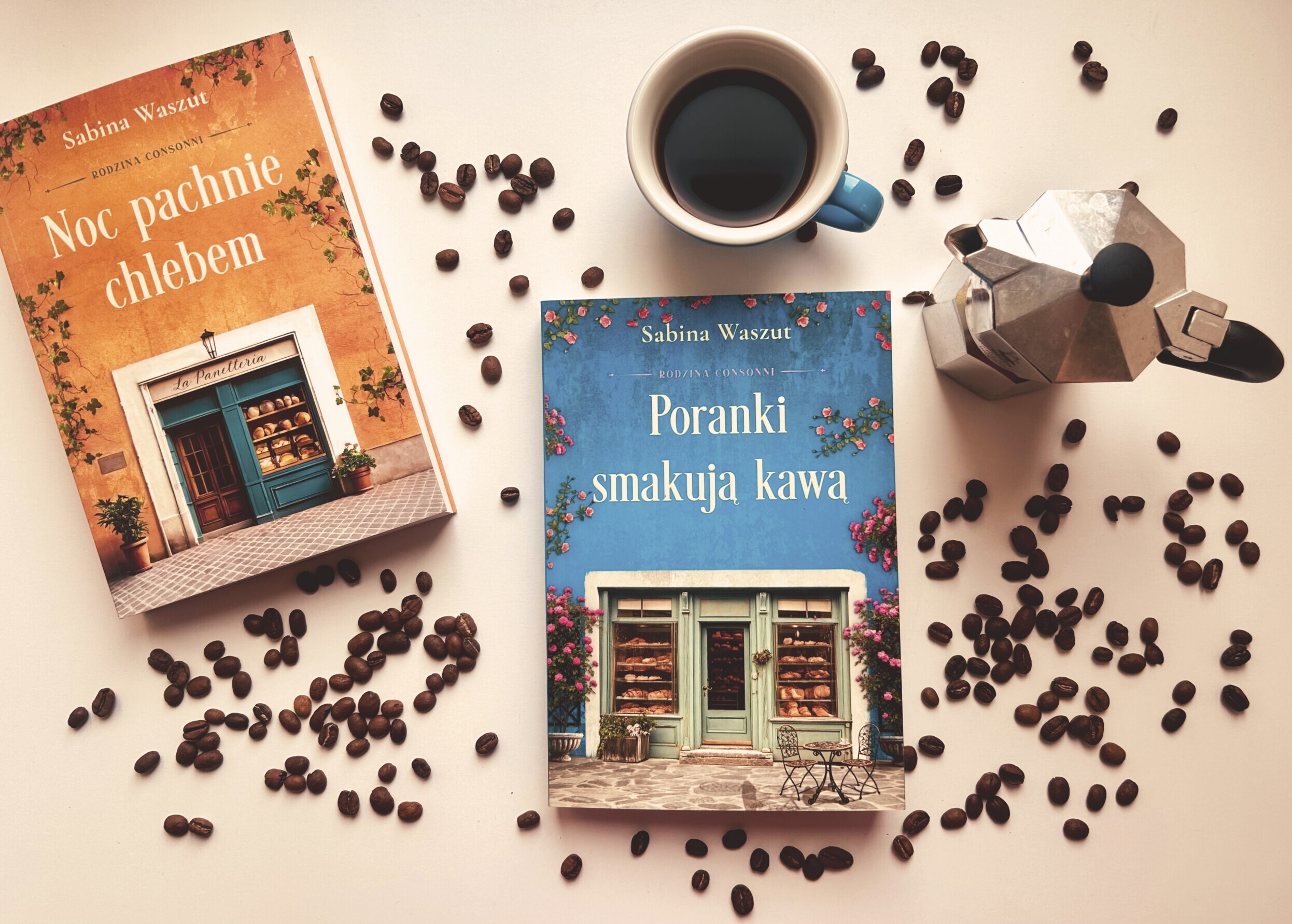Druga część sagi o rodzinie Consonni. Poranki smakują kawą Sabiny Waszut