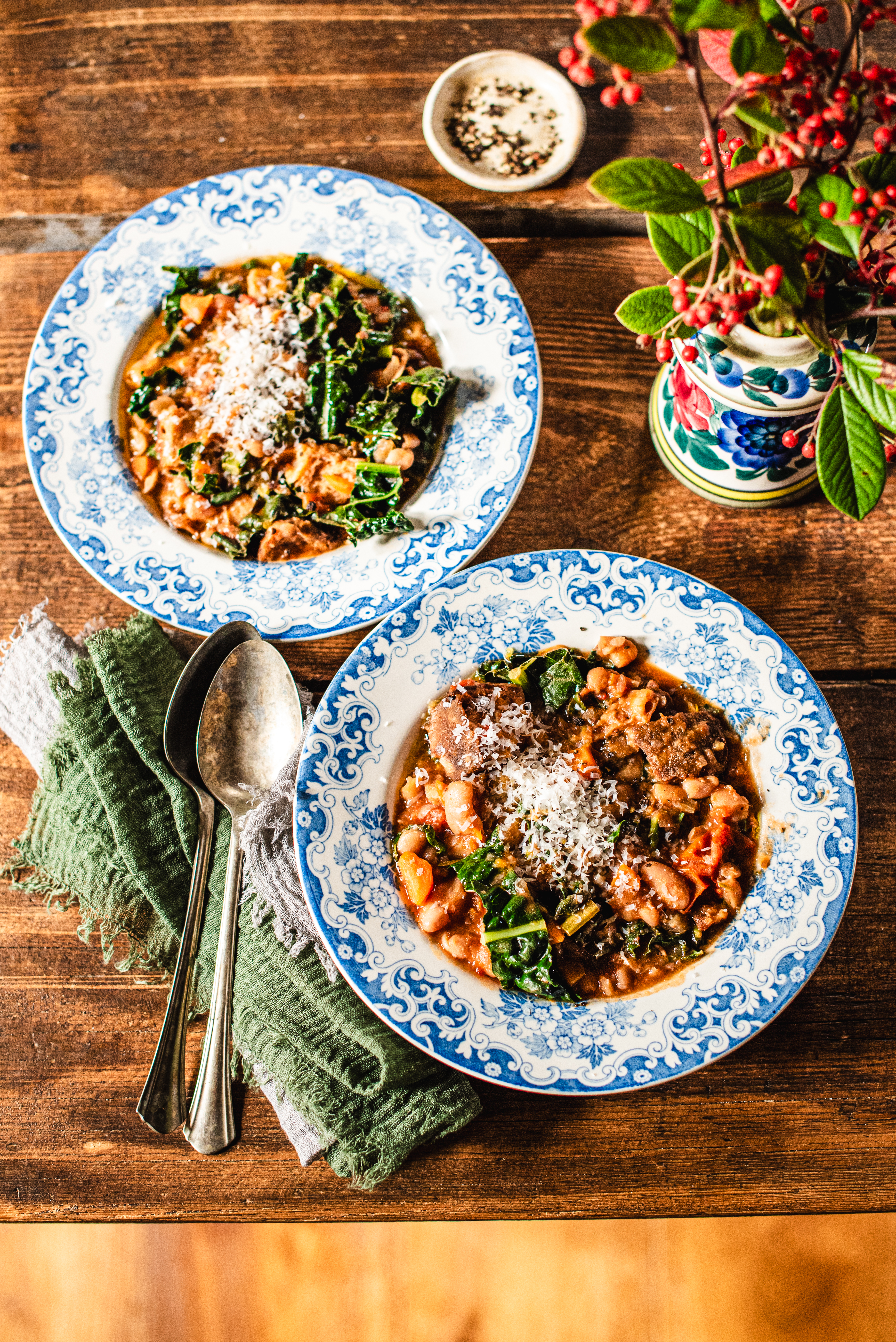 Rozgrzewająca jesienna ribollita z Toskanii