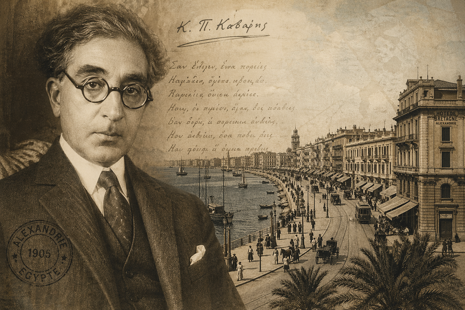 Konstandinos Kawafis. Portret aleksandryjskiego poety