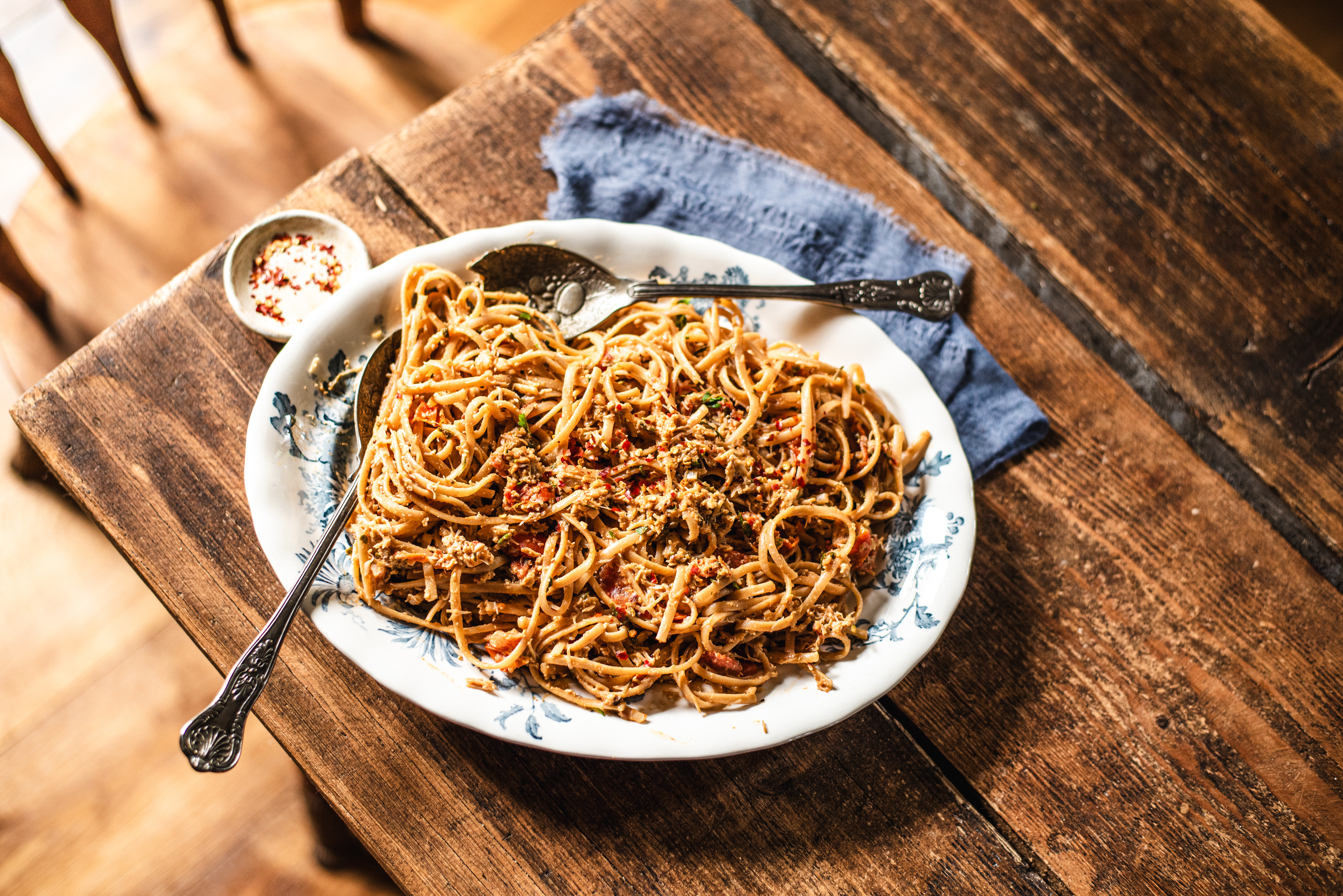 Linguine al granchio