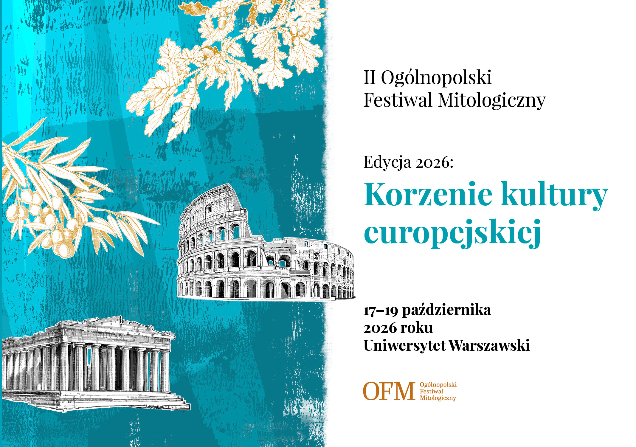 Festiwal Mitologiczny w Warszawie. Korzenie kultury europejskiej